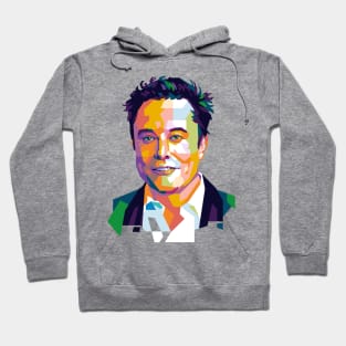 Elon Musk Popart Uncurve Hoodie